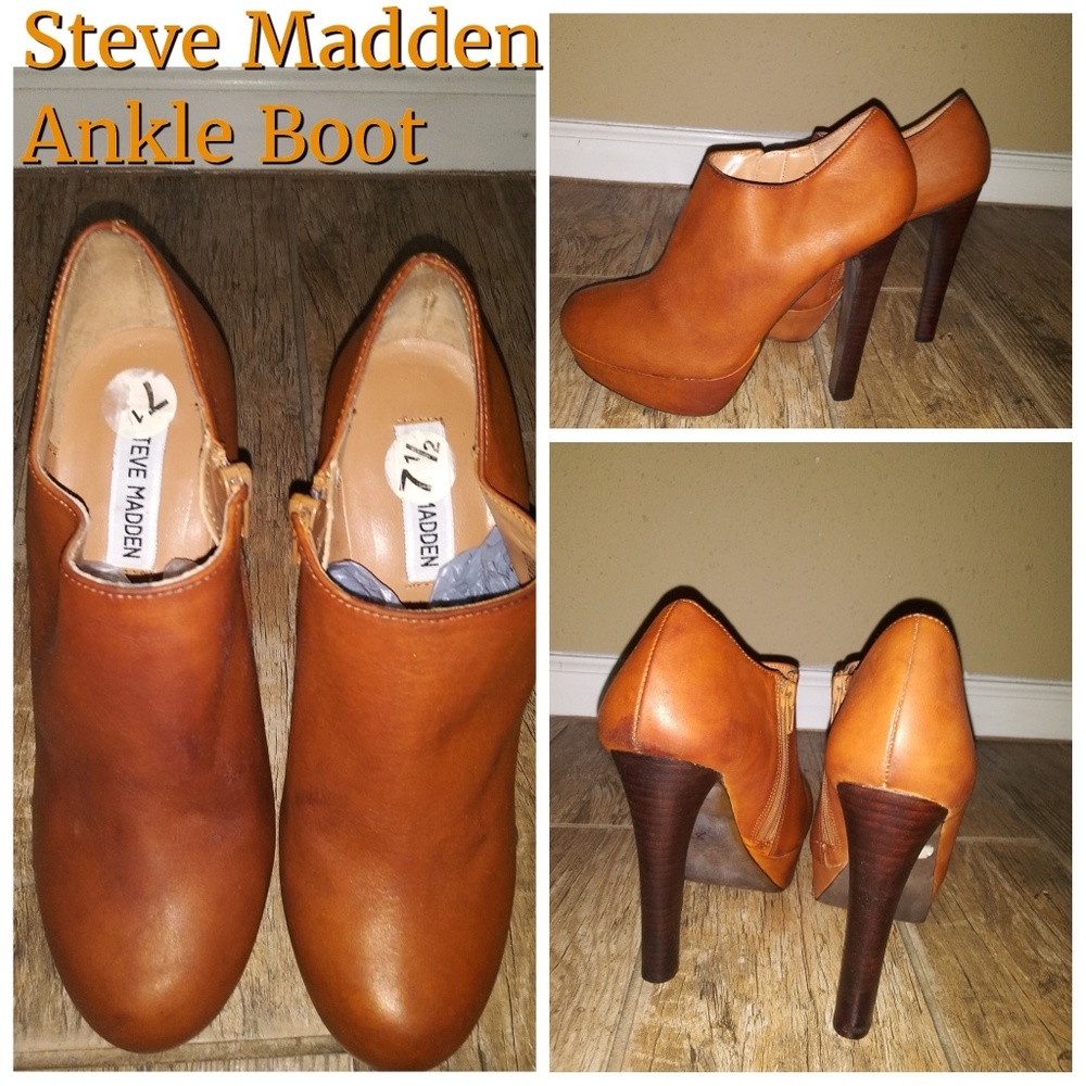 Steve Madden"Belbotm" Ankle Boot - Picture 1 of 7